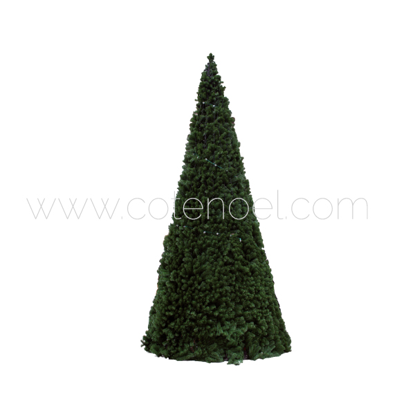 Sapin géant couleur verte