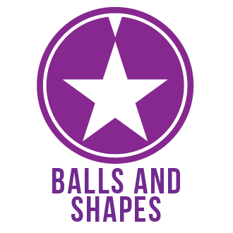 Balls ans shapes icon